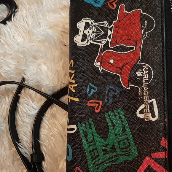 Karl Lagerfeld Paris Wallet Crossbody, preloved - Picture 12 of 15